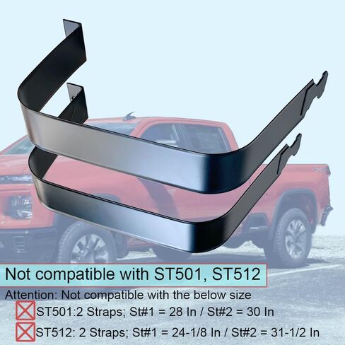 578-183 Fuel Tank Strap for 99-08 for Chevy Silverado 1500 01-08 10 for Chevy Silverado with Bolts & Locking Nuts in Saudi Arabia