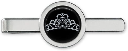 Pageant Crown Tie Clip Beauty Contest Tie Bar Crown Cufflinks Accessories in Saudi Arabia