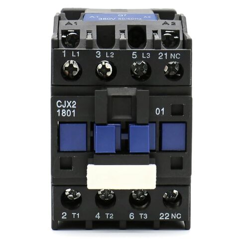 Baomain AC Contactor CJX2-1801 18A 24V لفائف 50/60HZ 3P 3 Pole 3NO 1NC in Kuwait