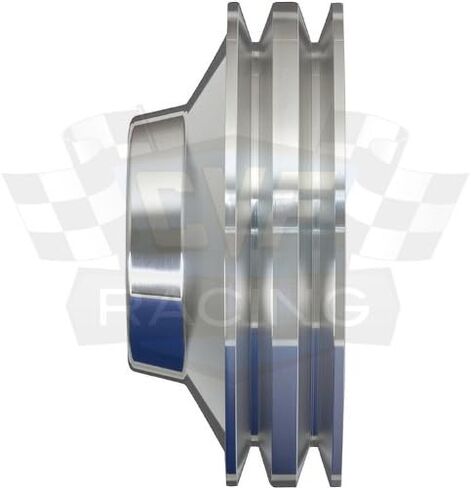 Billet Aluminum Pontiac Underdrive Pulley Kit, 350-400, 428, 455, V-Belt, Power Steering in Saudi Arabia