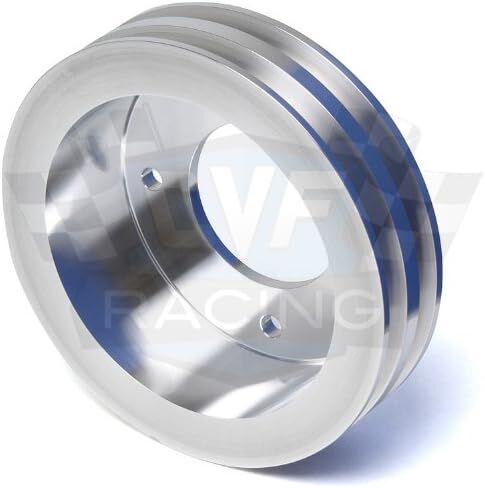 Billet Aluminum Pontiac Underdrive Pulley Kit, 350-400, 428, 455, V-Belt, Power Steering in Saudi Arabia