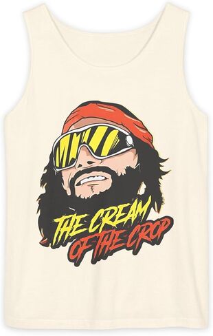 قميص Macho Man Tank Top Oh Yes Randy Savage The Cream of The Crop Vintage Pro Wrestling هدية للجنسين للبالغين in Kuwait