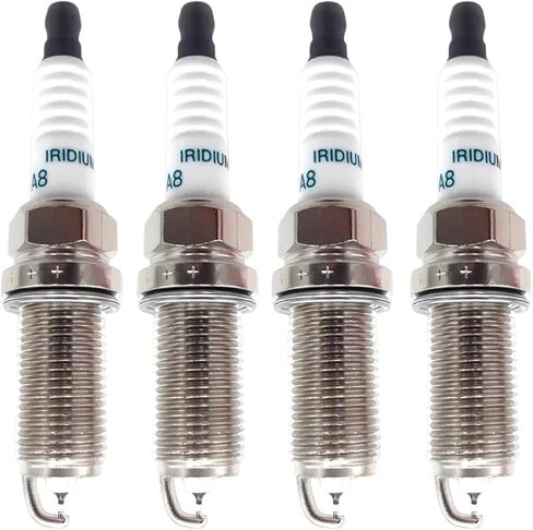 4 قطعة FK16HRA8 ثنائي إيريديوم سبارك 90919-01259 متوافق مع تويوتا أفالون كامري راف 4 2.5L متوافق مع لكزس ES NX RC 2.5L 9091901259 in Kuwait