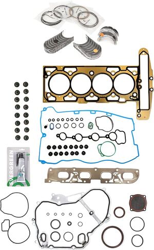 Evergreen SA-3129803166-2 Full Gasket Set Bearings Rings Compatible With/For 09-10 Chevrolet Cobalt Pontiac 2.2L in Saudi Arabia