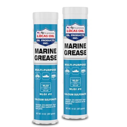 Marine Grease – 14 oz Cartridges (2-Pack) | Waterproof Lithium Complex | Trailer Hub & Wheel Bearing Lubricant | Ideal for Prop Shafts, Steering Linkages, Winches in Saudi Arabia