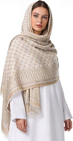 Elegant Jacquard Headscarf Bandana Fashion Scarf Head Wrap Shawl Desert Hijab Muslim Turban Arab Keffiyeh Shemagh in Saudi Arabia