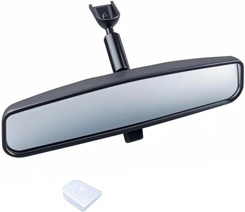 10.5" Interior Rear View Mirror, Universal Rearview Mirror Compatible with Toyota Chevrolet Ford Nissan Honda Civic Accord Jeep Subaru Hyundai Kia Mazda Buick and More Car Rear View Mirrors in Kuwait