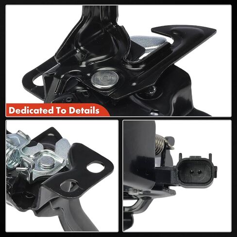 A-Premium Front Hood Latch Lock Assembly Compatible with Honda Vehicles - Accord 2023 2024 2025, Sedan, Front Hood Lock in Saudi Arabia