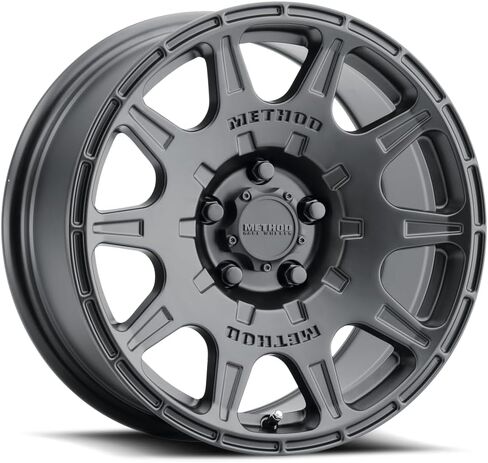 عجلات السباق ميثود MR502 رالي، 17 × 8، + 38 مم إزاحة، 5 × 4.5، 67.1 مم، أسود مطفي، MR50278012538-2 in Saudi Arabia