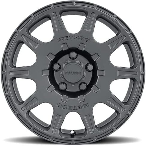 عجلات السباق ميثود MR502 رالي، 17 × 8، + 38 مم إزاحة، 5 × 4.5، 67.1 مم، أسود مطفي، MR50278012538-2 in Saudi Arabia