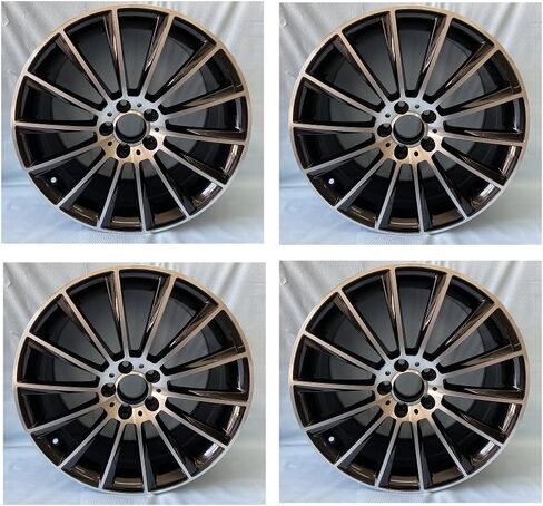 4pc 20 INCH 63 BLACK EDITION RIMS FITS C300 C350 C400 E350 E550 E400 AMG NEW in Saudi Arabia