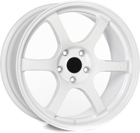 Circuit Performance CSF1 18x9.5 Gloss White 5x100 [+38mm] 57DR Style Compatible with Subaru WRX BRZ FRS GT86 etc in Saudi Arabia