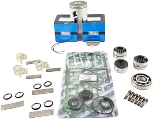 Rareelectrical جديد .020 أكثر من 3.6465 بوصة مجموعة إعادة بناء رأس الطاقة المتوافقة مع Mercury 3 Cyl 3.6255 Bore 1.5L Optimax 115Hp 2004-2014 حسب أرقام الأجزاء 100-27-12 in Kuwait