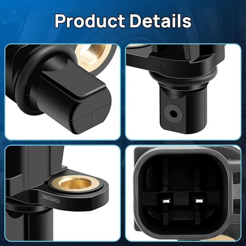 مستشعر سرعة العجلات ABS خلفي يسار يمين يناسب Ford Escape Transit Connect Focus C-Max Mazda فولفو XC60 SC70 C30 C70 S40 S60 S80 V60 V50 2012 2013 2014 2015 2016 2017 2018 2019، جانب السائق والراكب in Kuwait