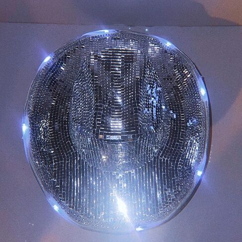 Hat Disco Balls Glitter Balls Cowboy DJs Disco Hat in Kuwait