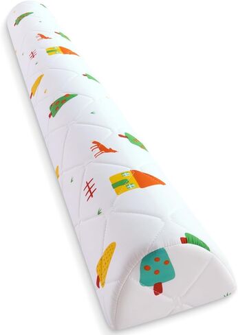 [عبوة من قطعتين] مصدات سرير إسفنجية فاخرة للأطفال الصغار، قضبان سرير غير قابلة للانزلاق للأطفال الصغار لأسرّة التوأم والملكة والملك، غطاء مصدات قابل للغسل في الغسالة لسهولة العناية. in Kuwait