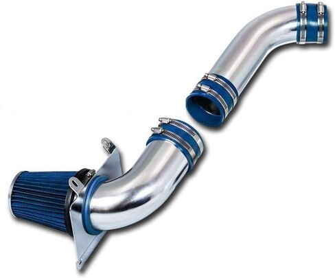 Cold Air Intake Kit & Blue Filter Combo Compatible for Ford 1987-1993 Mustang 5.0L V8 in Saudi Arabia