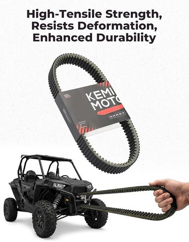 استبدال حزام محرك EMIMOTO UTV OEM #3211186 متوافق مع Polaris Ranger 1000 XP Crew/PRO XD 2018+، Polaris Xpedition، RZR XP / 4 1000 2024+، حزام قابض ناقل الحركة ذو 5 طبقات in Saudi Arabia