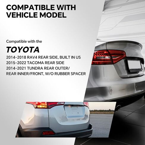 4 قطع 89341-0C010 مستشعر مساعدة وقوف السيارات الاحتياطي العكسي متوافق مع 2014-2018 RAV4 2015-2022 تاكوما 2014-2021 تندرا استبدال 893410C020 8934142010 8934112100 in Saudi Arabia