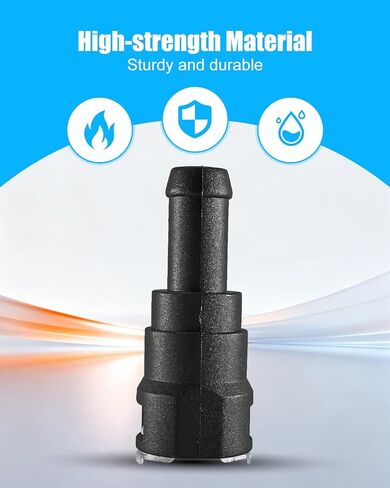 2Pcs HVAC Heater Hose Connector Compatible with Ae-rostar Bronco E150 E250 Expedition F150 Ranger Thunderbird LS Navigator, for 3/4" Tube and 5/8" Heater Hose Replace 800-404 E69Z18D435B E69Z18D434B in Saudi Arabia