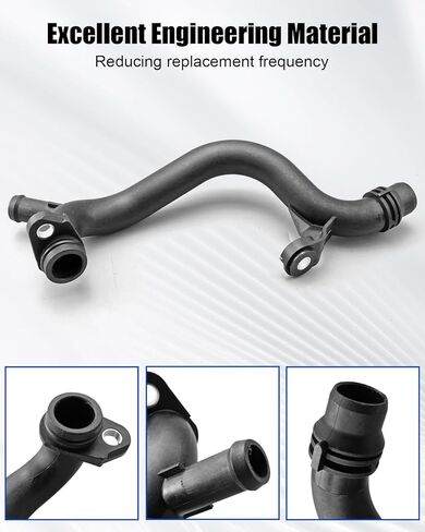 Engine Heater Core Hose Fit for Audi A4 A5 A6 Quattro Allroad Q5 2009-2017, Water Pipe Coolant Hose Connector Tube Replace 06H121065D in Saudi Arabia