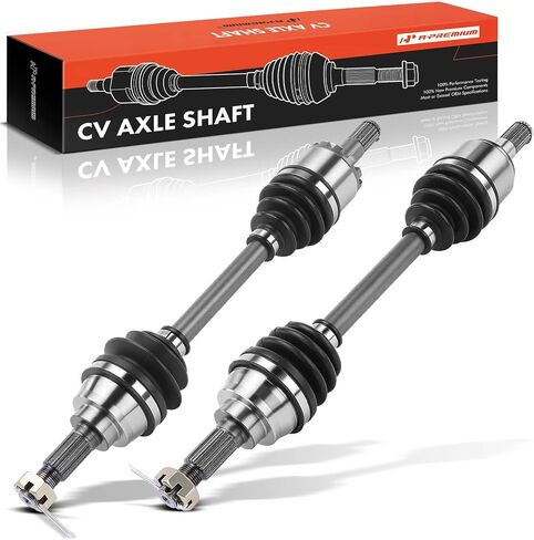 A-Premium Pair (2) Front CV Axle Shaft Assembly Compatible with Kawasaki Brute Force 650 2005-2013, Prairie 360 2003-2013, Prairie 650 2002-2003, Prairie 700 2004-2006, Driver and Passenger Side in Saudi Arabia