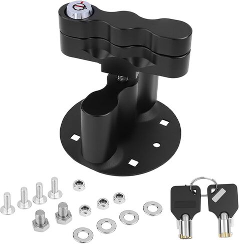 قفل تثبيت حزمة RX-LOX-PM مع مفاتيح تناسب حزمة وقود جالون Rotopax القياسية، وحاوية المياه، وتركيب علب الغاز، وصندوق تخزين - مع نفس راحة المفاتيح وتجنب الخسارة (عبوتان) in Kuwait