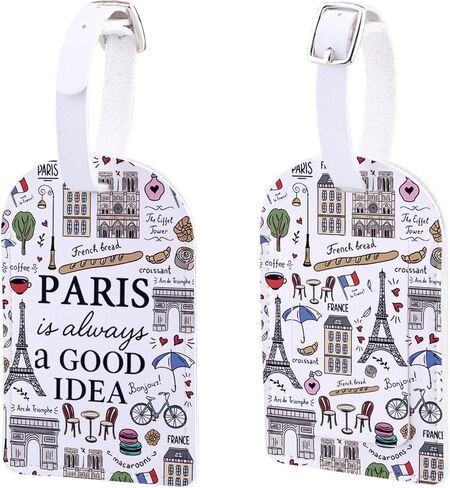 Paris is Always a Good Idea Gift France Trip Gift Travel Lover Arch of Triumph Vacation Travel Luggage Tag (Paris tag) in Saudi Arabia