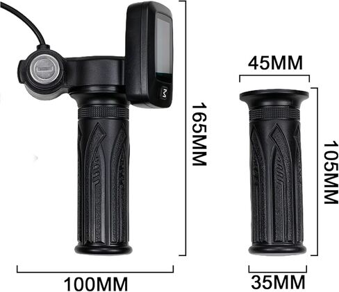48 فولت Ebike Throttle + M Button متوافق مع Tutti Soleil 01 Tuttio Soleil01 GB SF BF ARC الدراجة الترابية الكهربائية (النماذج التي تحتوي على الزر "M" غير متوافقة مع تلك التي لا تحتوي عليه.) in Saudi Arabia