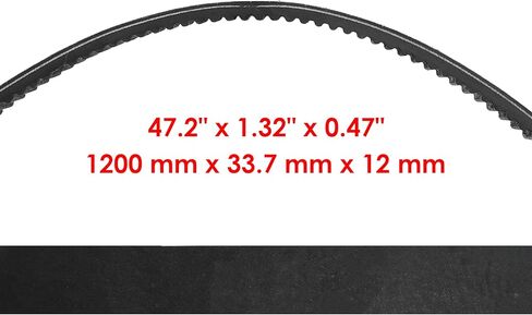 Caltric Drive Belt Compatible with Polaris 3211070 Clutch Drive Belt Snowmobile in Saudi Arabia