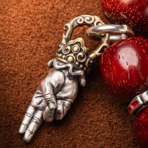 COPPERTIST.WU Taoist Sword Mudra Charm Feng Shui Amulet Pendant Handmade Jewelry Gift for Women Men in Saudi Arabia