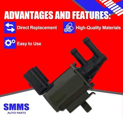 SMMS صمام ملف لولبي فراغي EGR تطهير التبديل لمازدا يستبدل OE: K5T48075 in Saudi Arabia