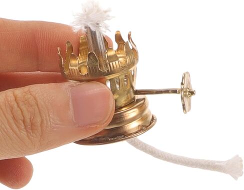 Oil Lamp Burner Replacement Metal Base Kerosene Lamp Fittings Mini Brass Wick Holder in Saudi Arabia