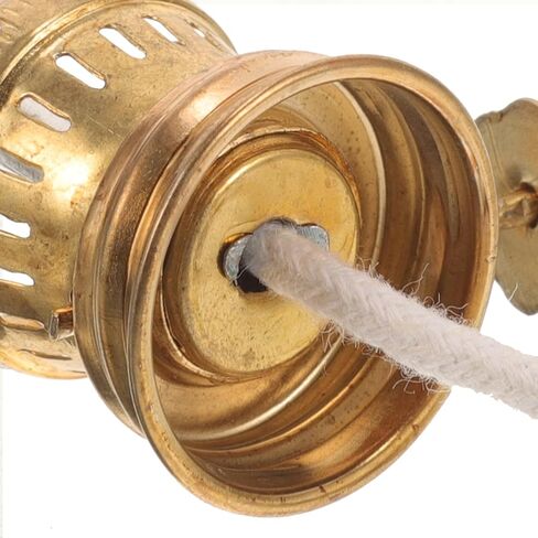 Oil Lamp Burner Replacement Metal Base Kerosene Lamp Fittings Mini Brass Wick Holder in Saudi Arabia