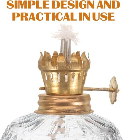Oil Lamp Burner Replacement Metal Base Kerosene Lamp Fittings Mini Brass Wick Holder in Saudi Arabia