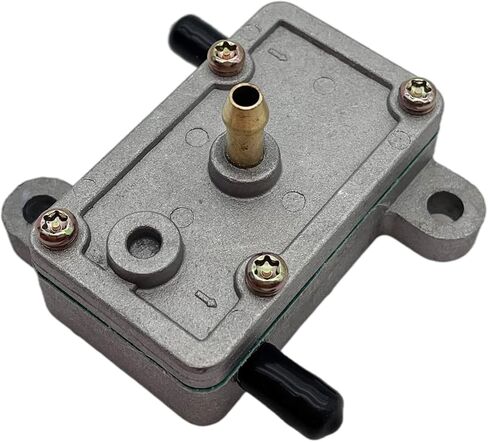 Single Outlet Fuel Pump Compatible with Mi-kuni Rectangle DF-44 DF44-211 Single carb snowmobile Replace Nachman 07-187-01 Personal watercraft 14 liters Per Hour Durable in Saudi Arabia