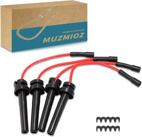 924-1206 Ignition Wire Set 4Pcs Compatible with Acura CL 97-99, Honda Accord 94-02, Civic 96-00, Civic Del Sol 96-97, Odyssey 98, Isuzu Oasis 98-99 - Replace# 32702-P0A-A00 8028 RC-HE73 in Saudi Arabia