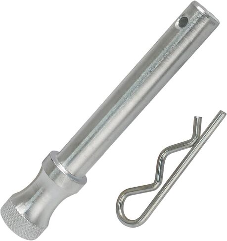 1 Pack Trailer Hitch Pin 5/8 Inch, Heavy Duty Tow Hitch Pin with Safety Clips, Made of Carbon Steel, Fits 2 or 2-1/2 Inch Receiver, Suitable for Trailer Tow Truck in Saudi Arabia