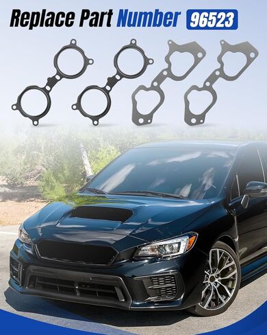 96523 Engine Intake Manifold Gasket Set Fit for Subaru Impreza Fit for Subaru WRX STI 2013-2020 / Impreza 2002-2014 / Forester 2006-2007 / Saab 9-2X 2005-2006 in Saudi Arabia