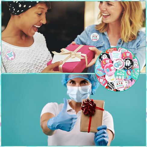80 Pcs Dental Assistant Week Pins Gifts Bulk Dentist Tooth Health Awareness Lapel Brooches Decor Dental Hygiene Office Gifts for Dentist Nurse Medical Assistant Employee Cloths Decor in Saudi Arabia