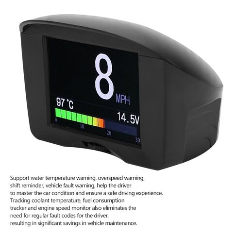 X50 Plus Multi Function Car HUD OBD Smart Digital Meter Voltage Temperature Display in Saudi Arabia
