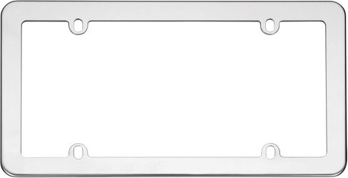 Cruiser Accessories 21110 Stainless License Plate Frame, Stainless Steel in Saudi Arabia