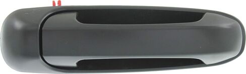 Go-Parts - مقبض الباب الخارجي الخلفي لسيارة Dodge Durango 2004-2009، يمين (الراكب)، أسود أملس، بلاستيك، بديل 2008 in Saudi Arabia