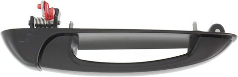 Go-Parts - مقبض الباب الخارجي الخلفي لسيارة Dodge Durango 2004-2009، يمين (الراكب)، أسود أملس، بلاستيك، بديل 2008 in Saudi Arabia