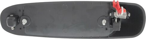 Go-Parts - مقبض الباب الخارجي الخلفي لسيارة Dodge Durango 2004-2009، يمين (الراكب)، أسود أملس، بلاستيك، بديل 2008 in Saudi Arabia