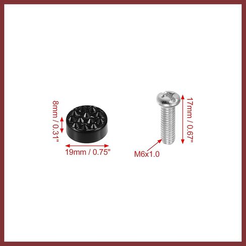 1 Set Bling Car License Plate Fasteners Screws Caps Covers Black Universal Rhinestone License Plate Bolt Cap Plastic Washer Replace Parts in Saudi Arabia