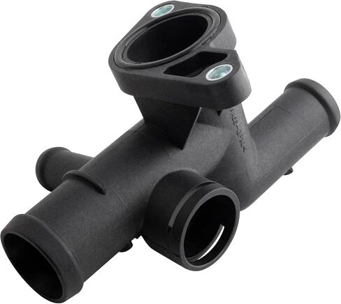 BOXI 902-879 Right Engine Coolant Water Outlet Fits for Audi TT Quattro TT 2000 2001 2002 for Volkswagen Golf 2000-2006 Jett-a 2000-2005 L4 1.8L / Replaces 06A121132D in Kuwait