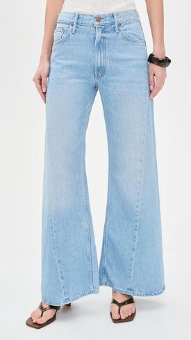MOTHER Women's The Lemon Twist Sneak Jeans in Saudi Arabia