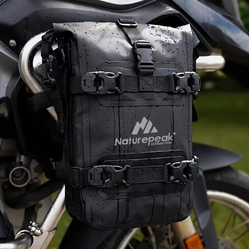 دراجة نارية الرف الخلفي حقيبة 8L للماء دراجة نارية الذيل حقيبة PVC السلة للدراجات النارية، الدراجة الترابية، دراجة والتخييم in Kuwait