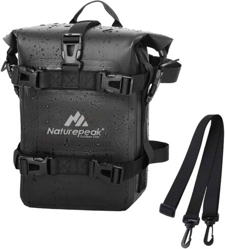 دراجة نارية الرف الخلفي حقيبة 8L للماء دراجة نارية الذيل حقيبة PVC السلة للدراجات النارية، الدراجة الترابية، دراجة والتخييم in Kuwait